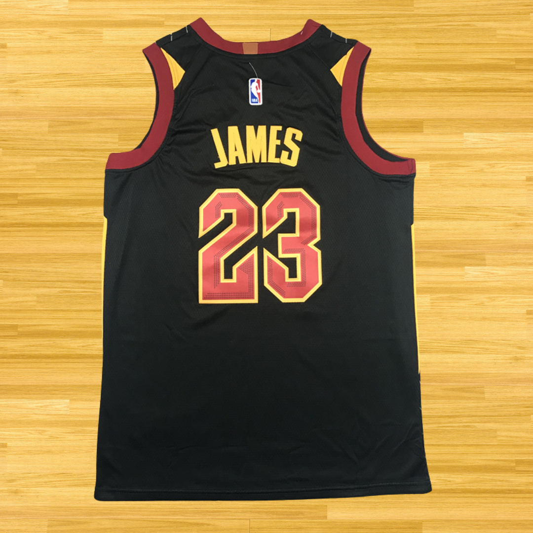 Cavaliers - Lebron James - Retro Jersey - Black