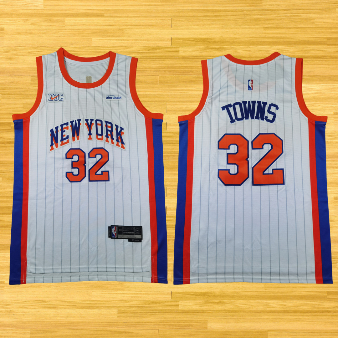 Knicks - Karl Anthony Towns - 24/25 Jersey - White