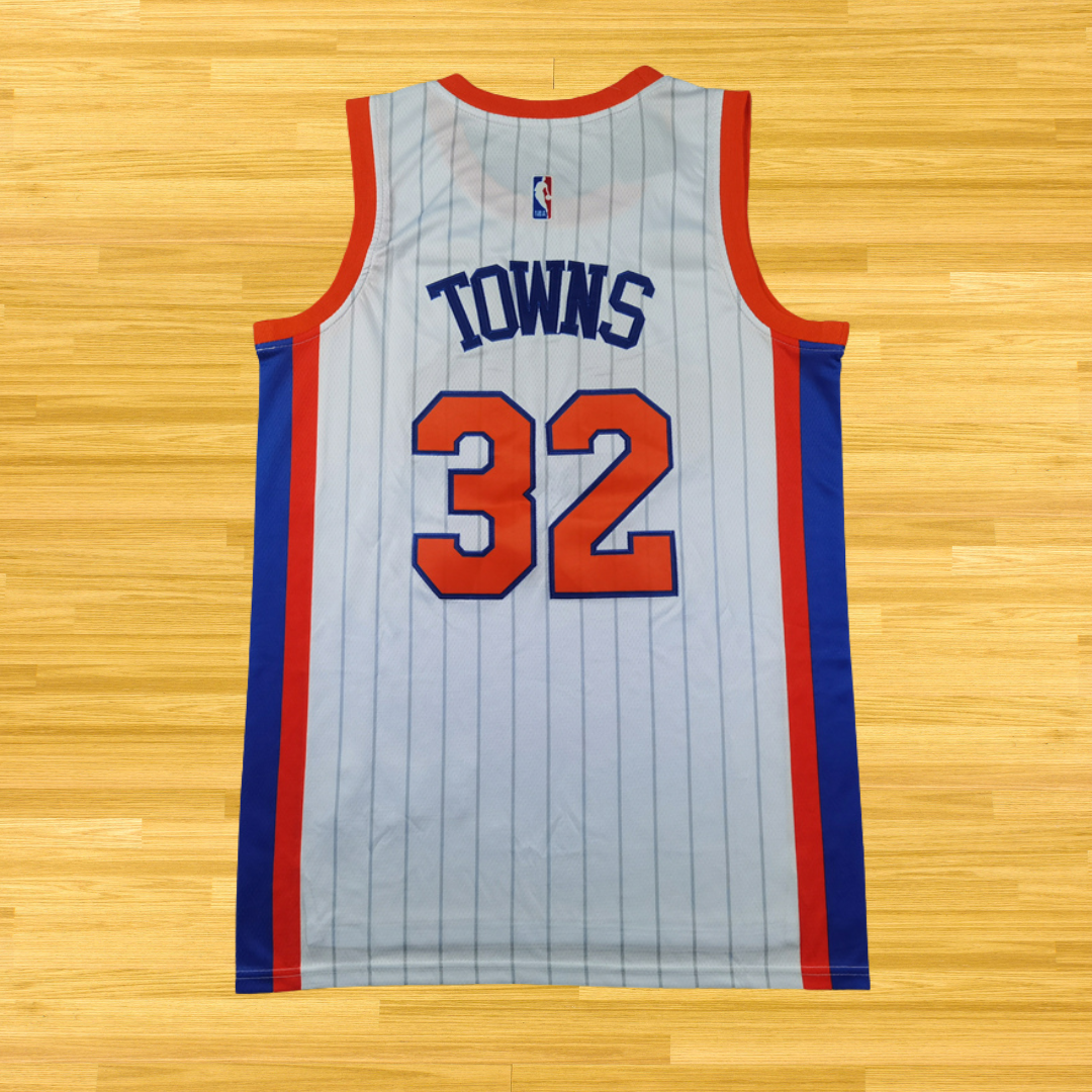 Knicks - Karl Anthony Towns - 24/25 Jersey - White