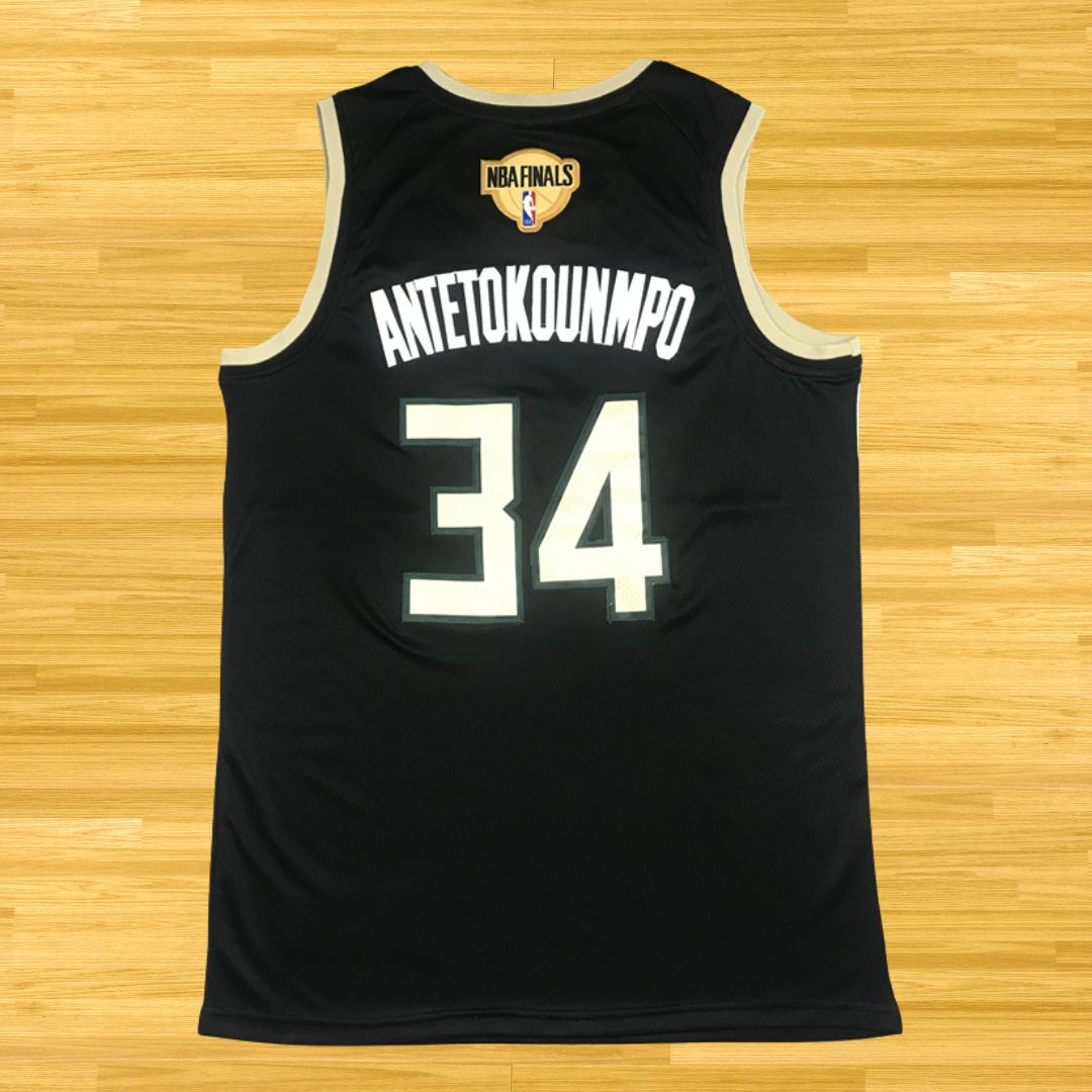 Bucks - Giannis Antetokounmpo - 24/25 Jersey - Black