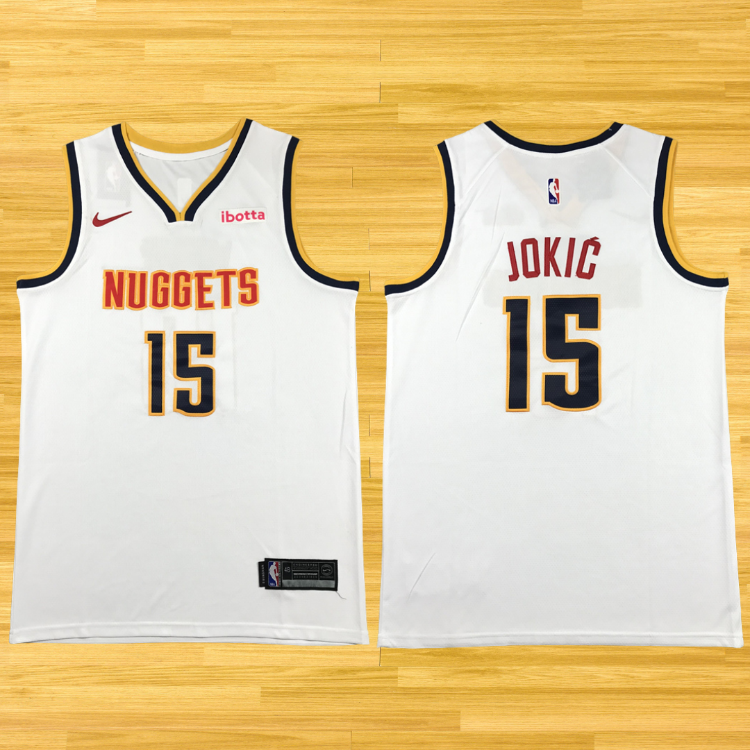 Nuggets - Nikola Jokić - 24/25 Jersey - White Home