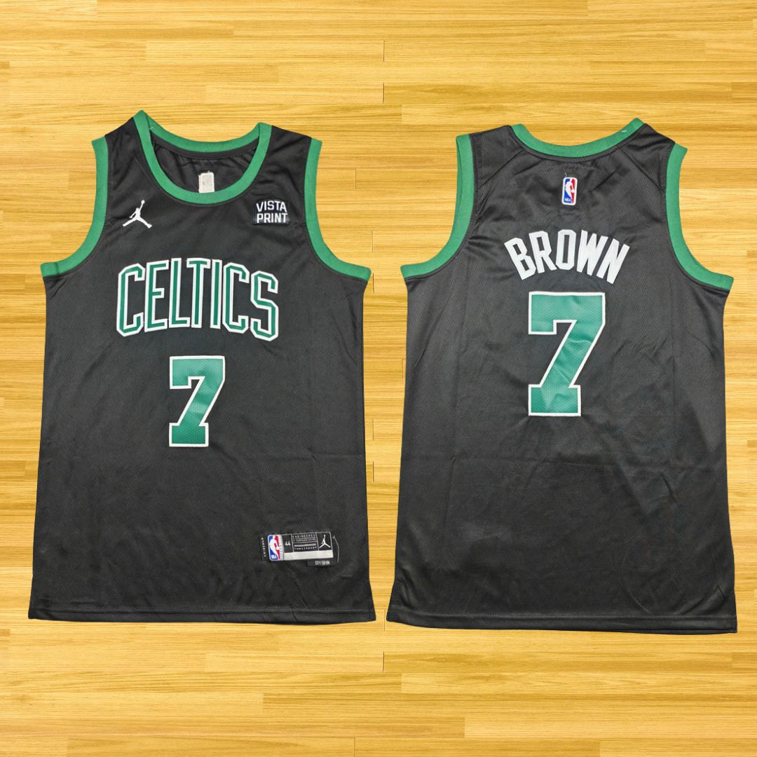 Celtics -Jaylen Brown - 24/25 Jersey - Black