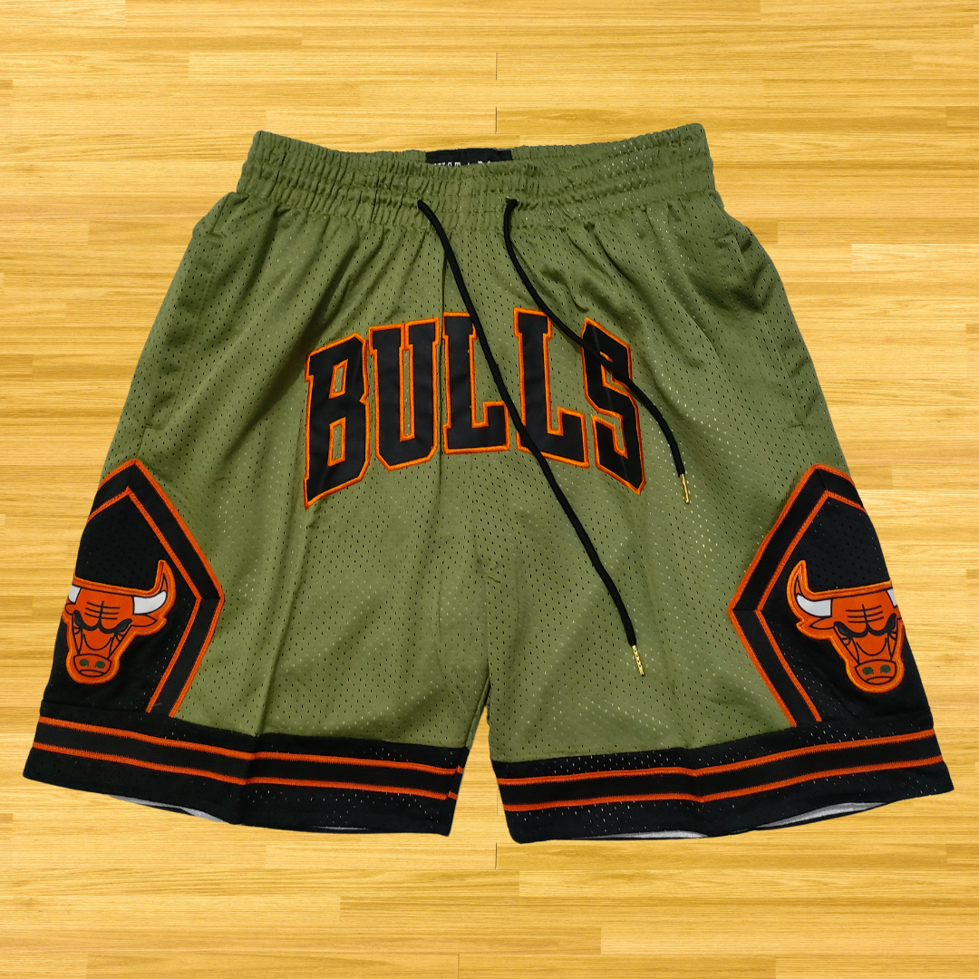 Bulls - Retro Shorts - Green