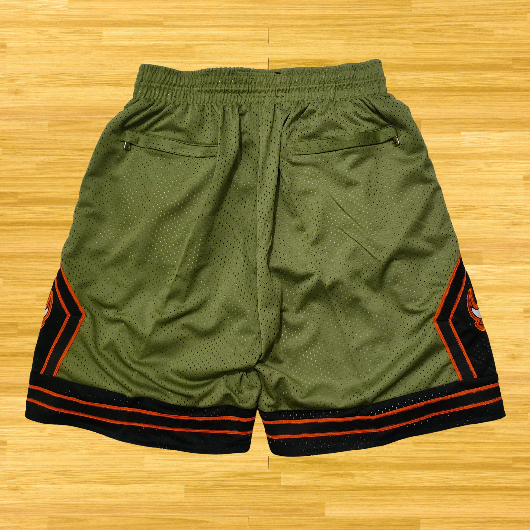 Bulls - Retro Shorts - Green