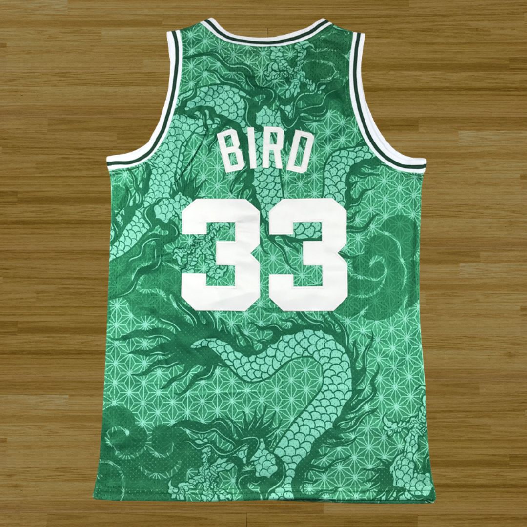 Celtics - Larry Bird - Retro Jersey - Green