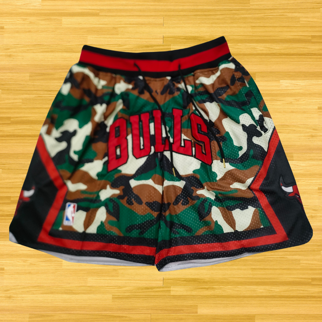 Bulls - Retro Shorts - Camo