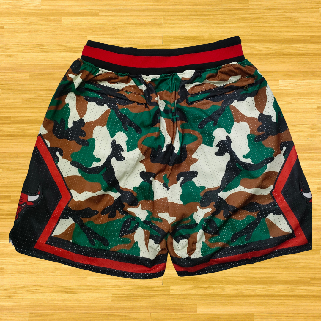 Bulls - Retro Shorts - Camo