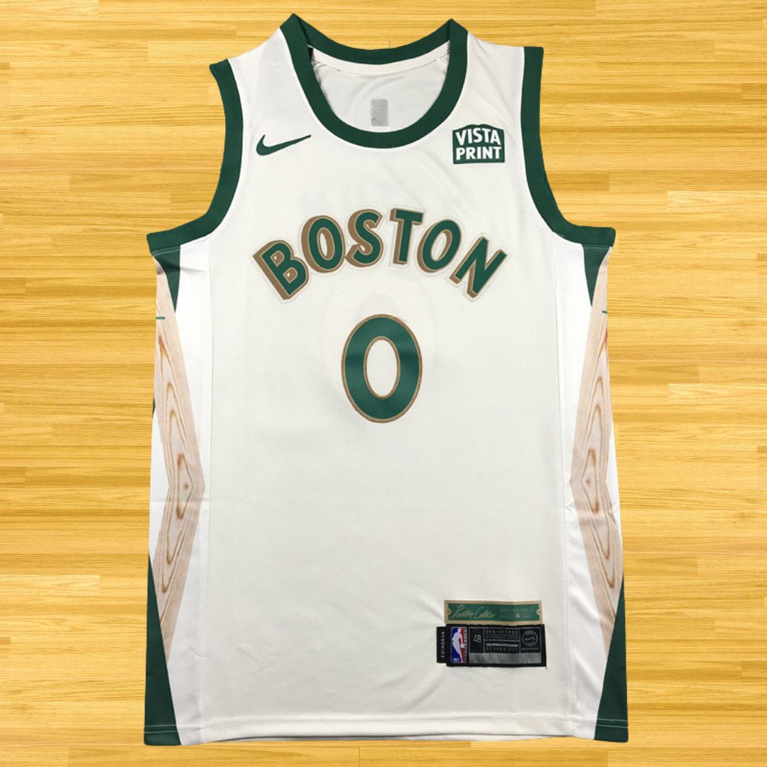 Celtics - Jayson Tatum - 2024 Finals Jersey - White