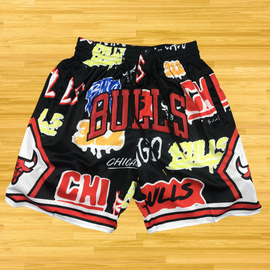 Bulls - Retro Shorts - Cartoon