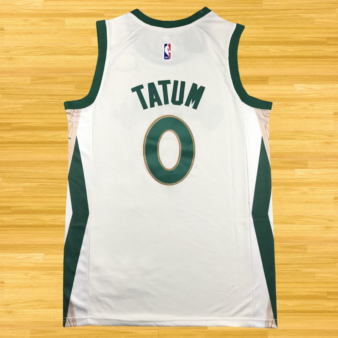 Celtics - Jayson Tatum - 2024 Finals Jersey - White