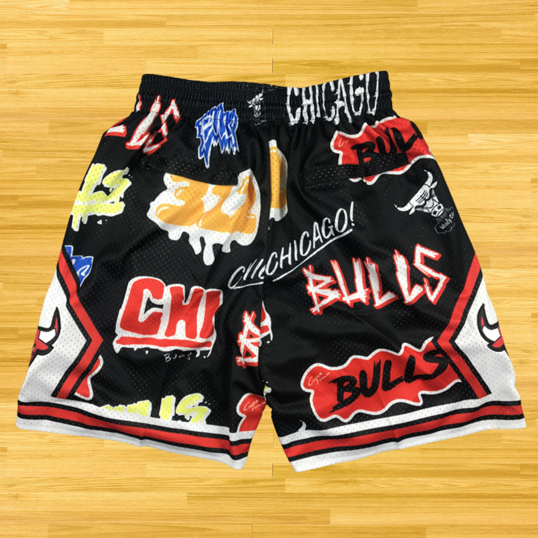 Bulls - Retro Shorts - Cartoon