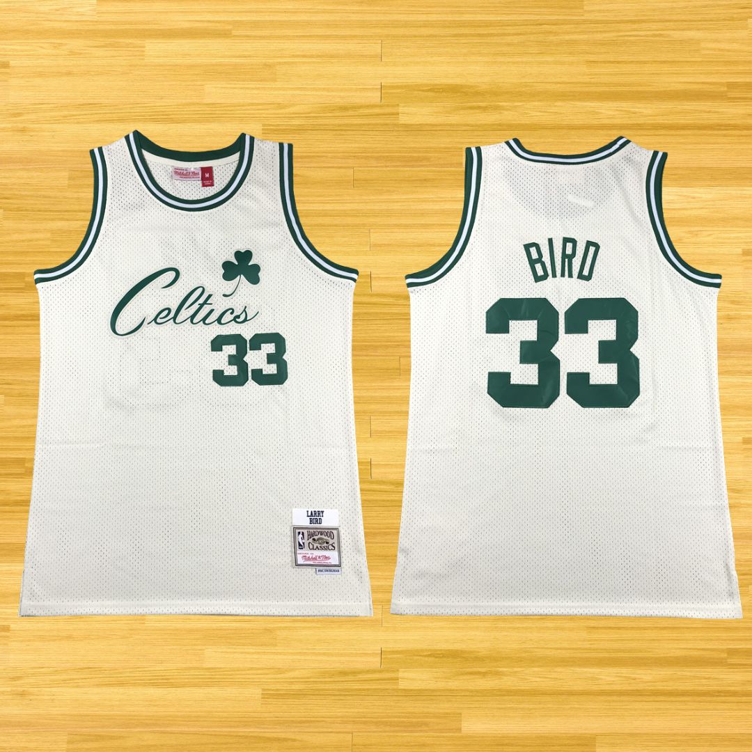 Celtics - Larry Bird - Retro Jersey - White