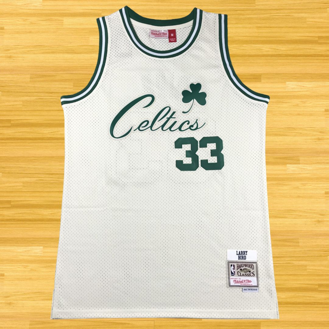 Celtics - Larry Bird - Retro Jersey - White