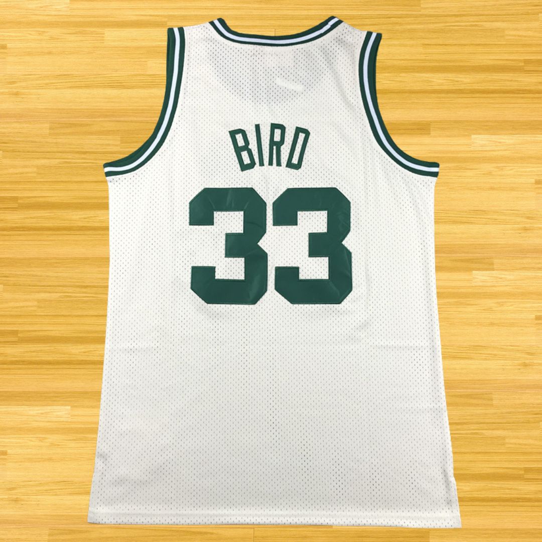 Celtics - Larry Bird - Retro Jersey - White