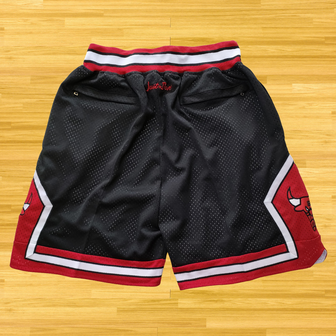 Chicago - Retro Shorts - Black