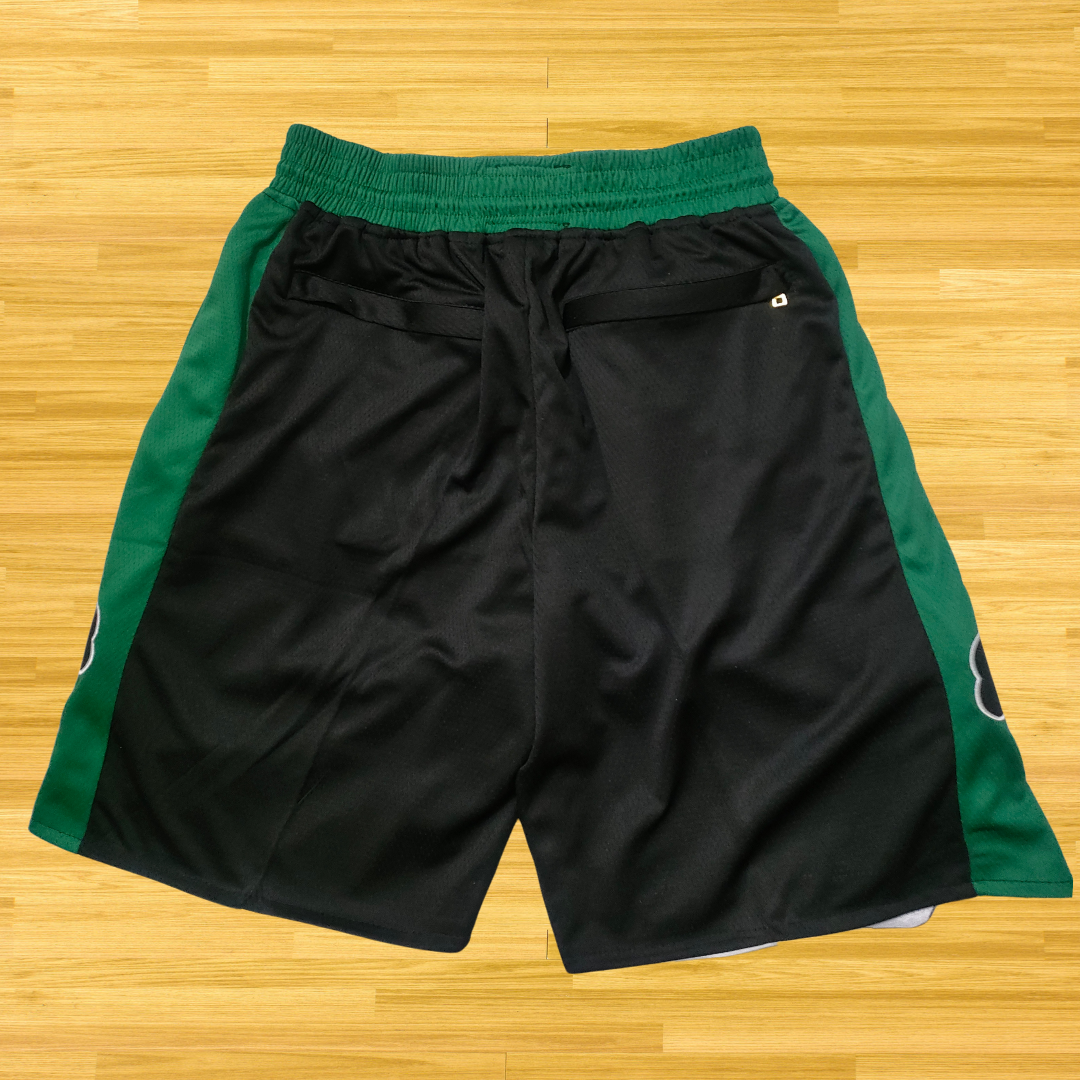 Celtics - Retro Shorts - Green/Black