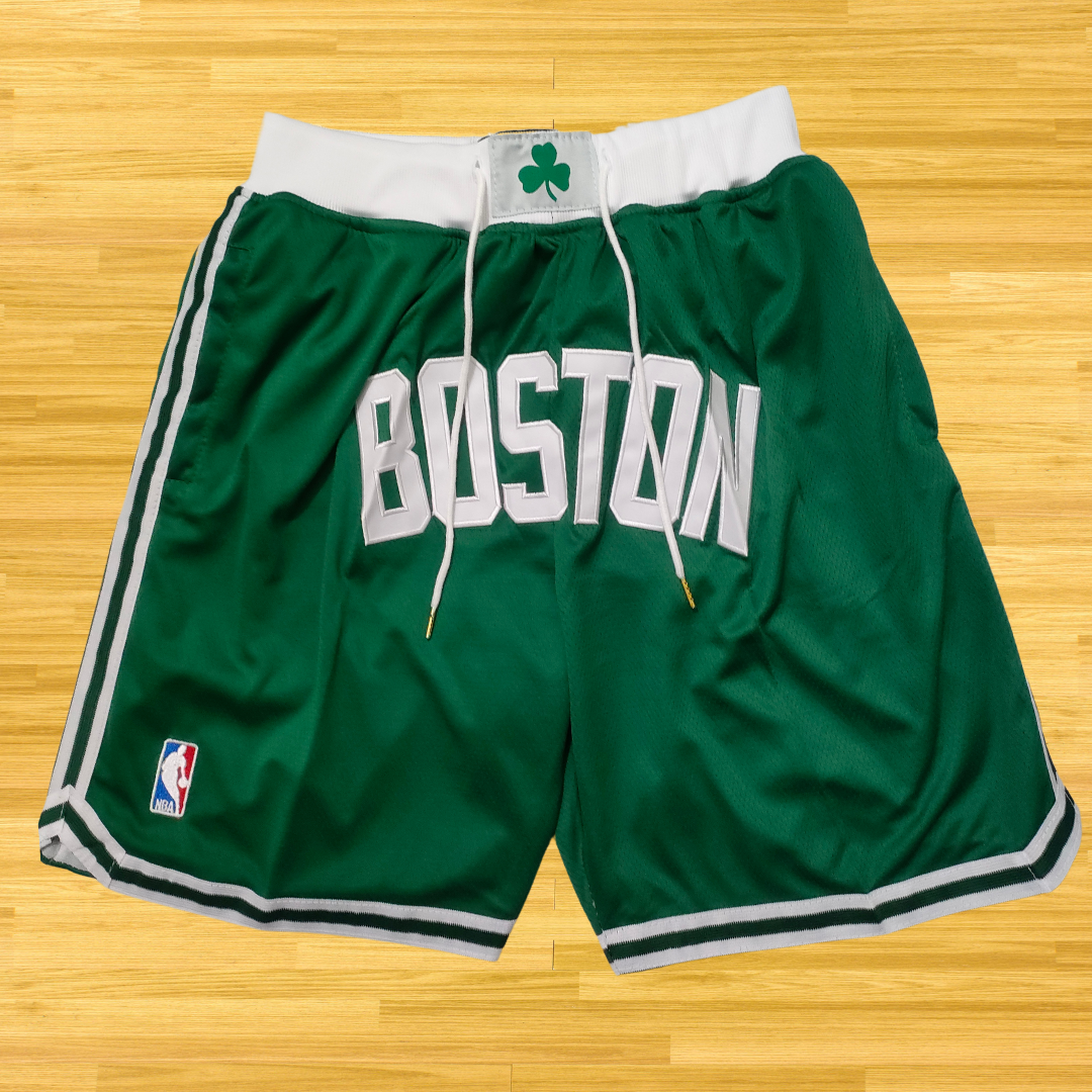 Celtics - Retro Shorts - Green Boston