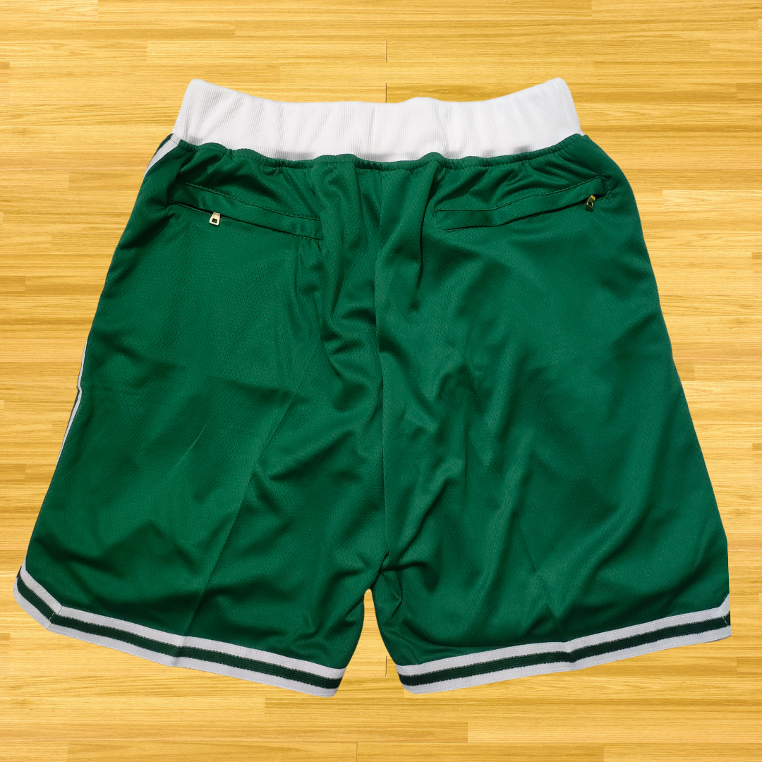 Celtics - Retro Shorts - Green Boston