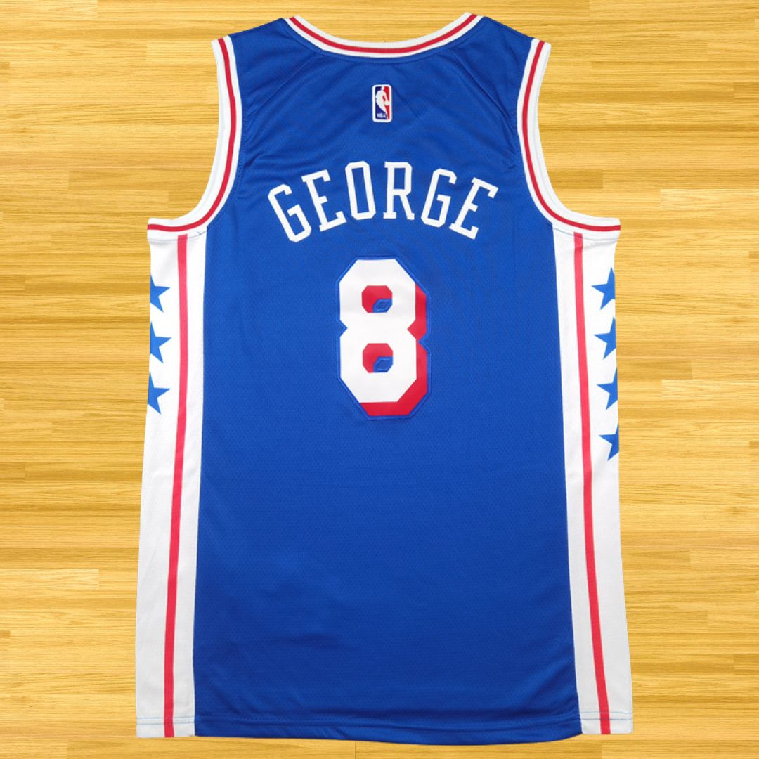 76ers - Paul George  - 24/25 Jersey - Blue