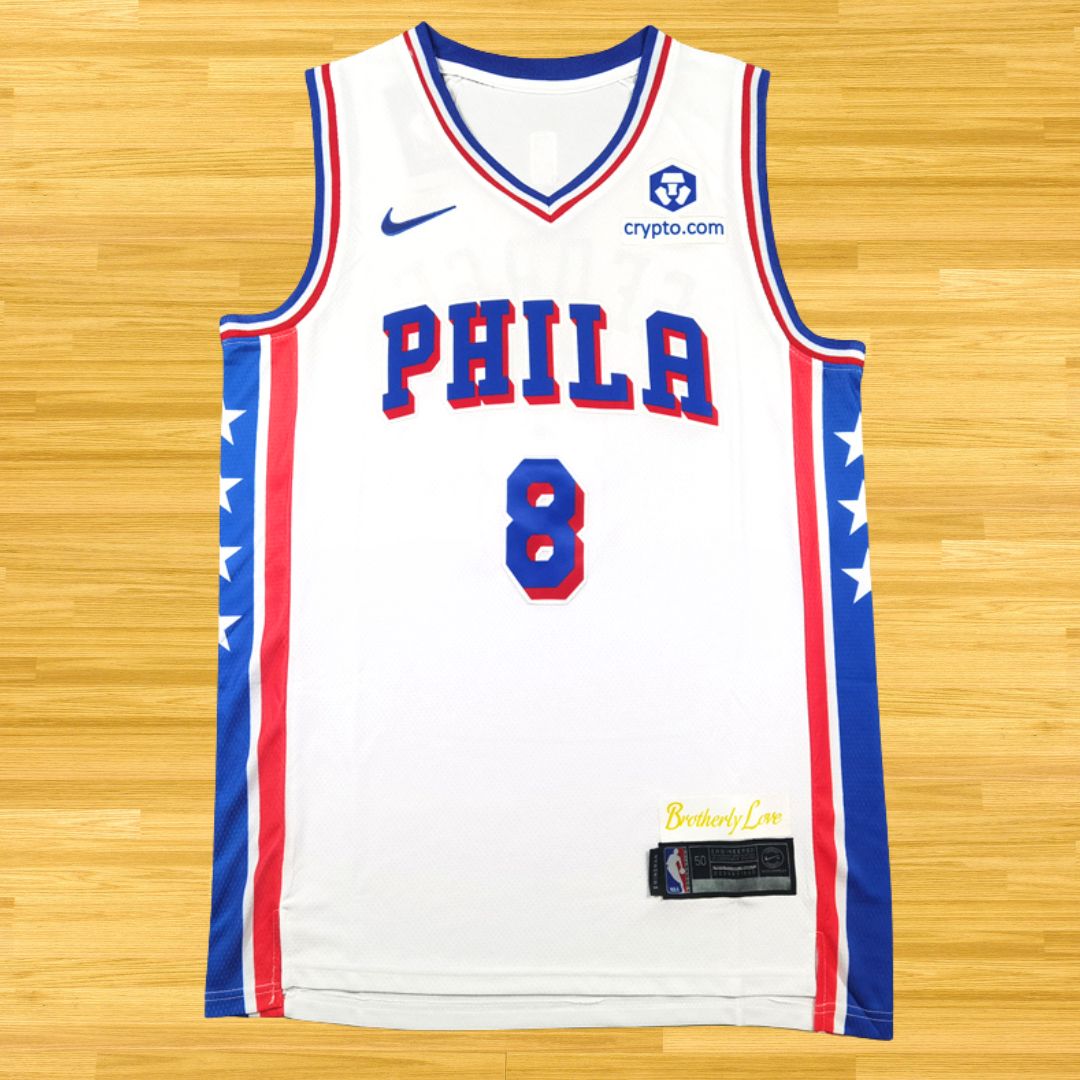 76ers - Paul George  - 24/25 Jersey - White