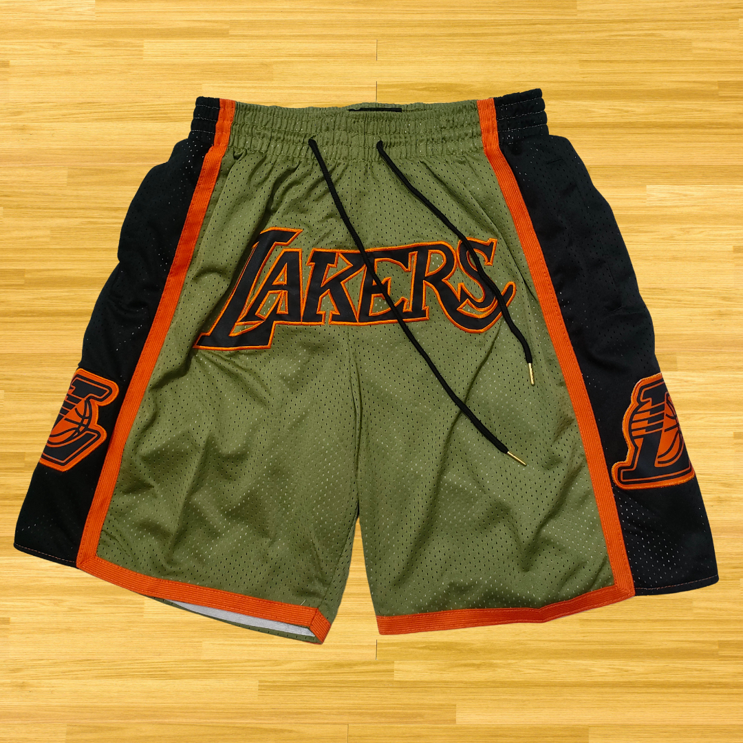 Lakers - Retro Shorts - Green