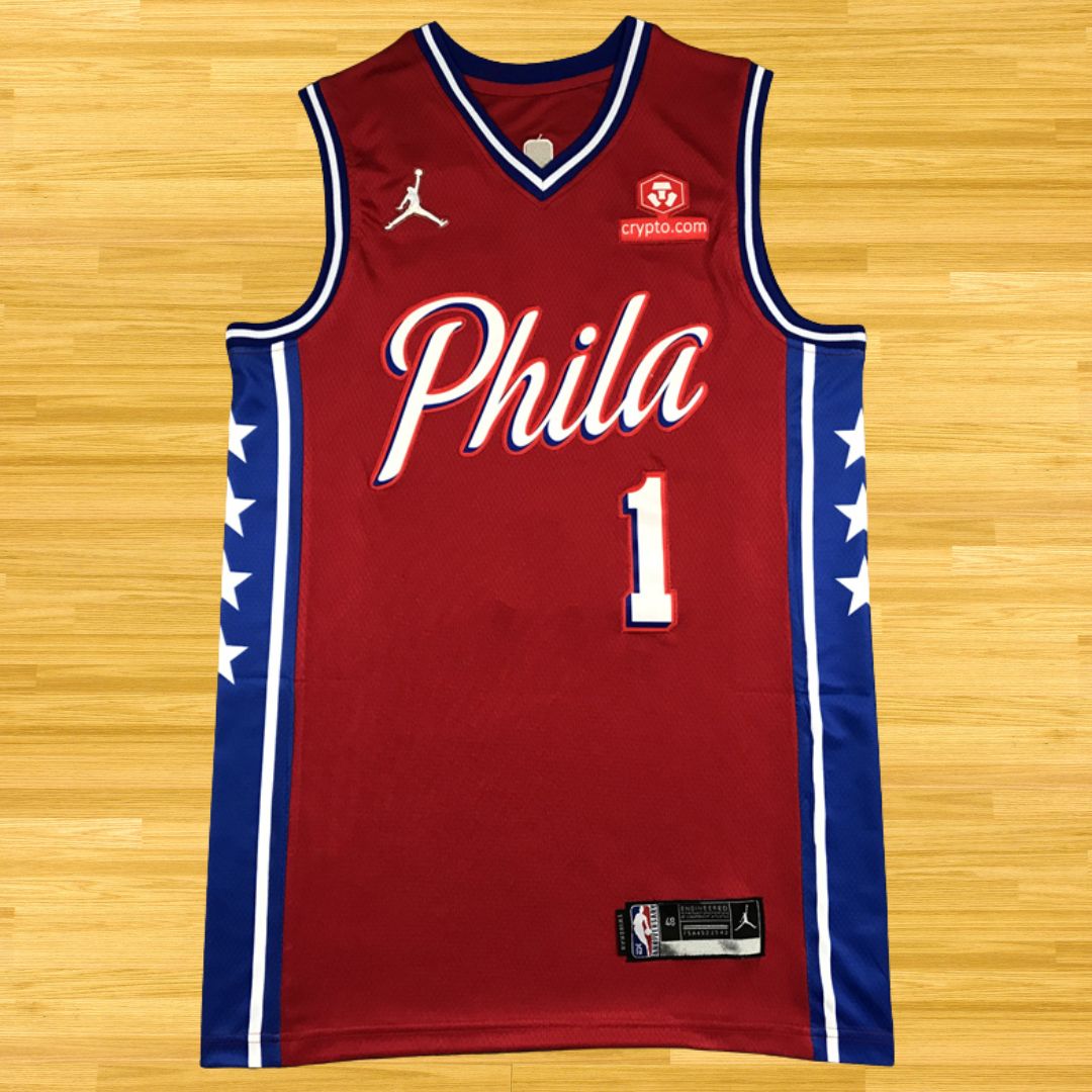 76ers - James Harden - 24/25 Jersey - Red